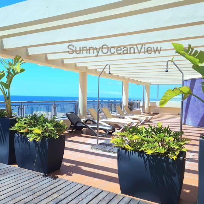 Sunny Ocean View Apartment パルム・マール エクステリア 写真
